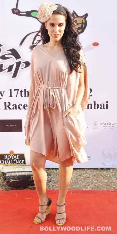 Neha Dhupia at the 3rd Asia Polo match 2012 