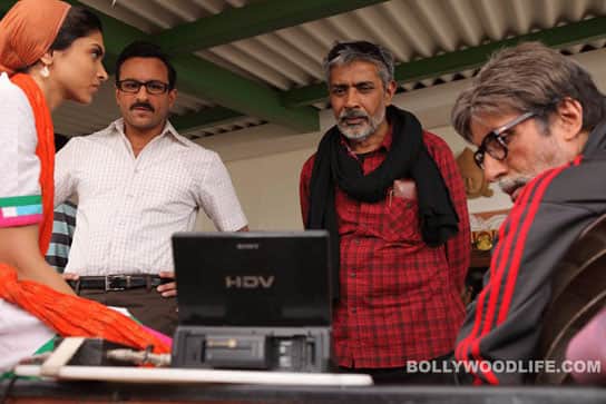 Prakash Jha's <i>Aarakshan</i> deals with job reservation. Catch behind the scenes fun in Bhopal where the team was shooting its first schedule. 