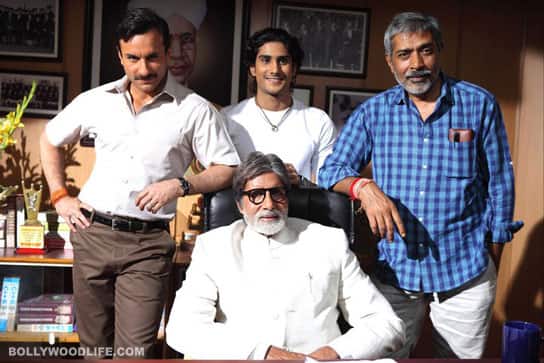 Prakash Jha's <i>Aarakshan</i> deals with job reservation. Catch behind the scenes fun in Bhopal where the team was shooting its first schedule. 