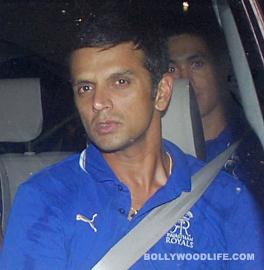 Rahul Dravid makes a rare appearance at a filmi bash!