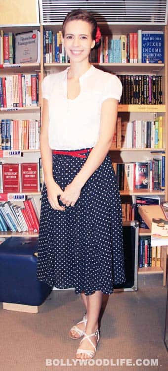 Kalki spotted at a book launch...