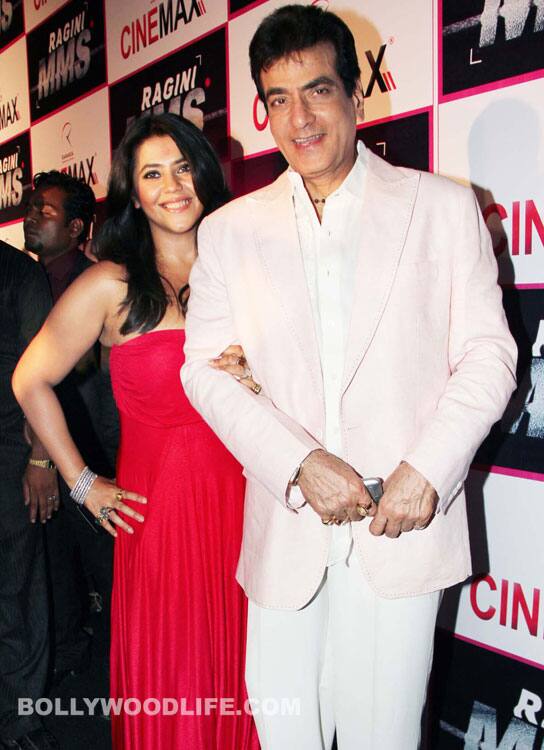 EKTA KAPOOR & JEETENDRA: Not without my daddy!