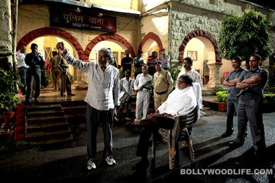 Prakash Jha's <i>Aarakshan</i> deals with job reservation. Catch behind the scenes fun in Bhopal where the team was shooting its first schedule. 