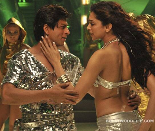 Was Shahrukh’s stylist inspired by a shiny disco ball in <i>Billu</i>? The bling and deep V-neck are disastrous. And a lighter shade of gold won't save it either. Our advice is, if he wanted to show skin, a shirtless <i>Dard-E-Disco</i> is a better bet, with the cleavage show better left to the ladies.