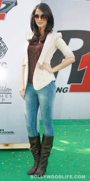 Angela Jonsson makes a chic appearance at a recent do