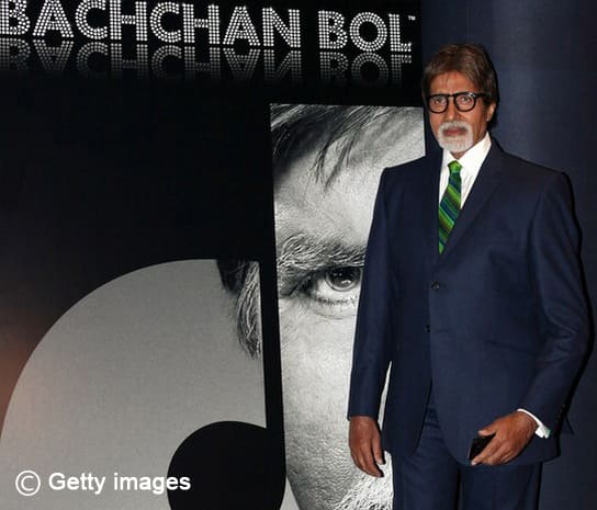 Amitabh Bachchan launched his UK voice blogging service in London