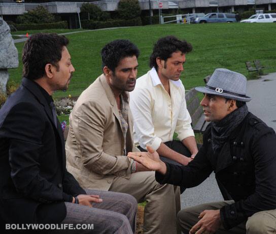 Anees Bazmee's <i>Thank You</i> is a regular <i>masala</i> entertainer starring Akshay Kumar, Sonam Kapoor, Bobby Deol, Celina Jaitley, Suniel Shetty, Rimi Sen, Irrfan Khan and it also has Vidya Balan in a special appearance.