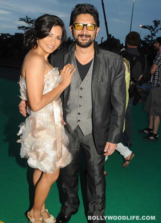Arshad Warsi with wife Maria 