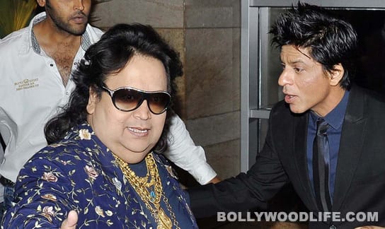 SRK and Bappi Lahiri 