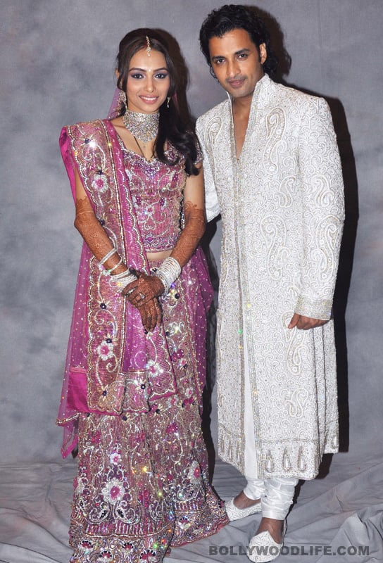 Ganesh Hegde with his wife