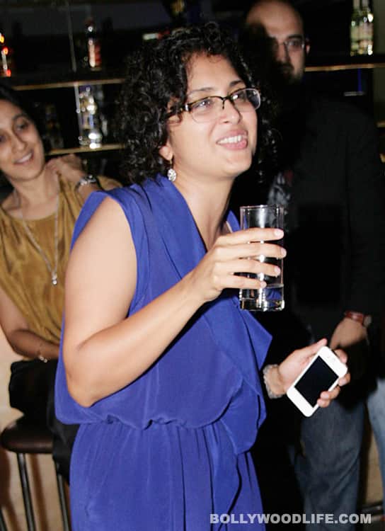 Kiran parties the night away