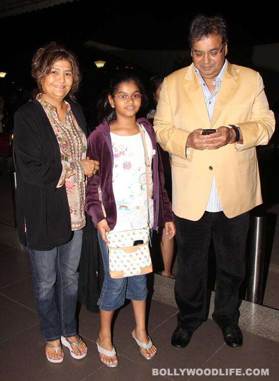 Subhash Ghai and his family