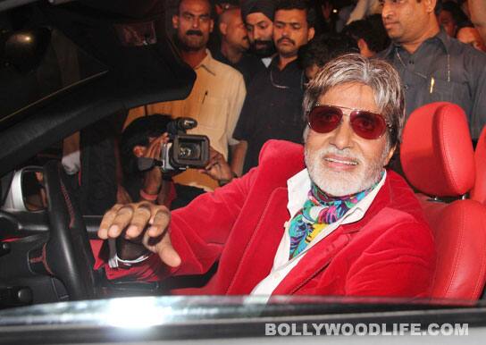 The Shahenshah of Bollywood makes an entry 