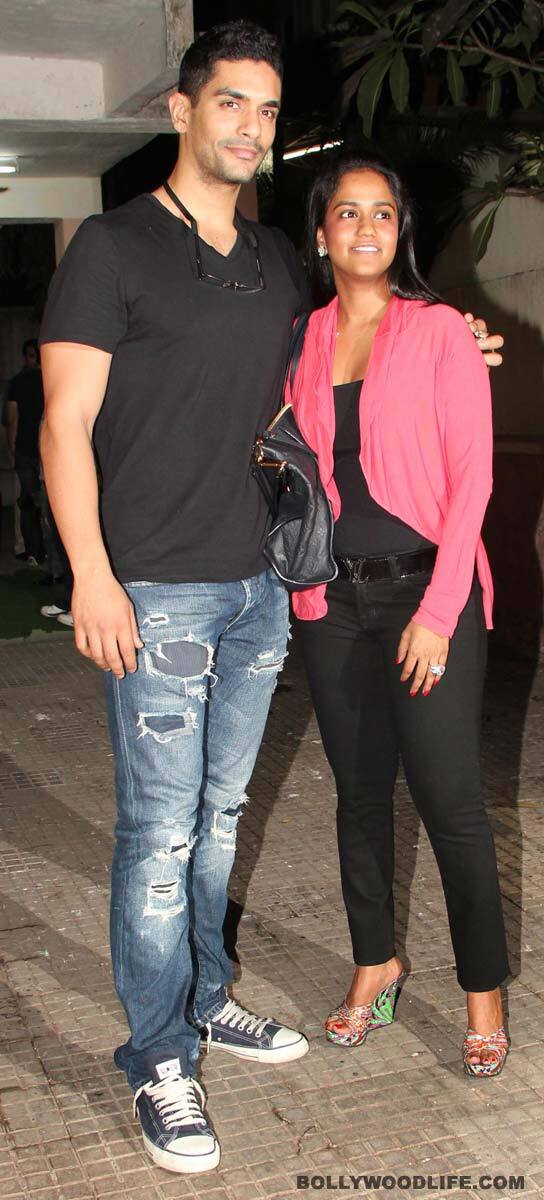 Angad Bedi & Arpita Khan