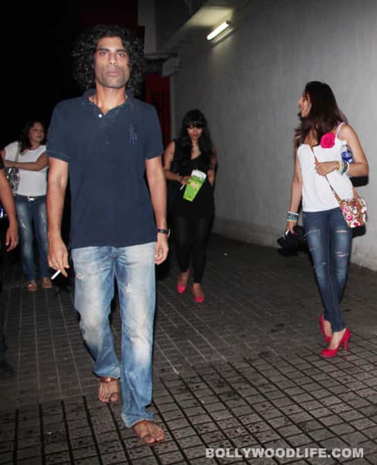 Bips was recently spotted at PVR with Players co-star Sikandar Kher...