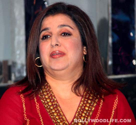 Farah Khan in a crabby mood 
