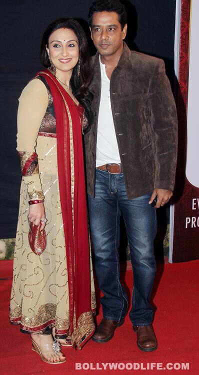 Juhi Babbar and Anup Soni