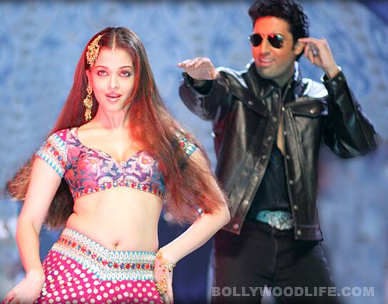 <b>Bunty Aur Babli: </b> Two years later they worked together again, but just for a song. By now Ash had broken up with Vivek and Abhi was, apparently, dating ‘good friend’ Rani Mukherji. Insiders say it was during the filming of <i>Kajra re</i> that sparks flew between the two actors for the first time. We don’t blame Abhi for that - for the first time this beauty queen sizzled oomph, and how!