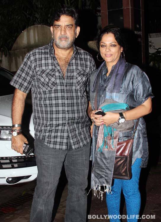 Baba and Tanvi Azmi