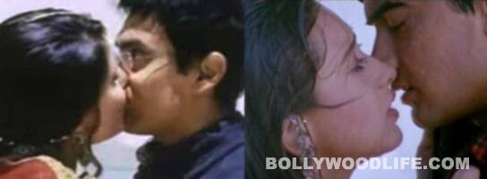 Aamir Khan’s (the actor is known for kissing in almost every film) most recent kiss with Kareena Kapoor in <i>3 Idiots</i> was quite cute, and it came 15 years after his sensational long smooching scene with Bebo's elder sister Karisma. 