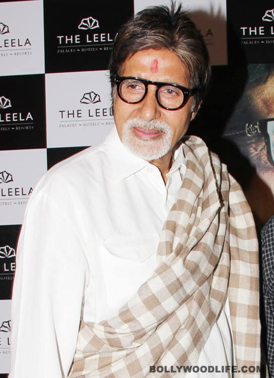 Amitabh Bachchan to journo: Come home!