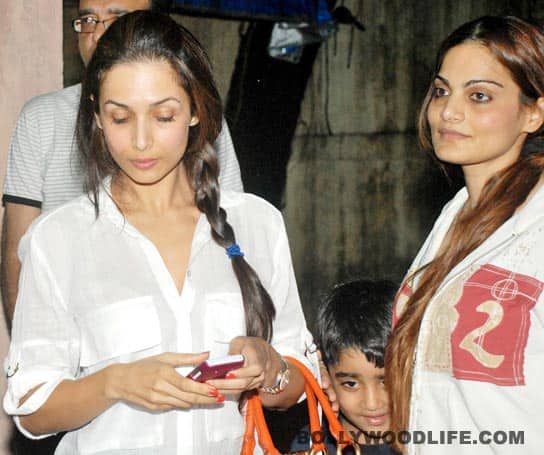 Malaika and Alvira Khan