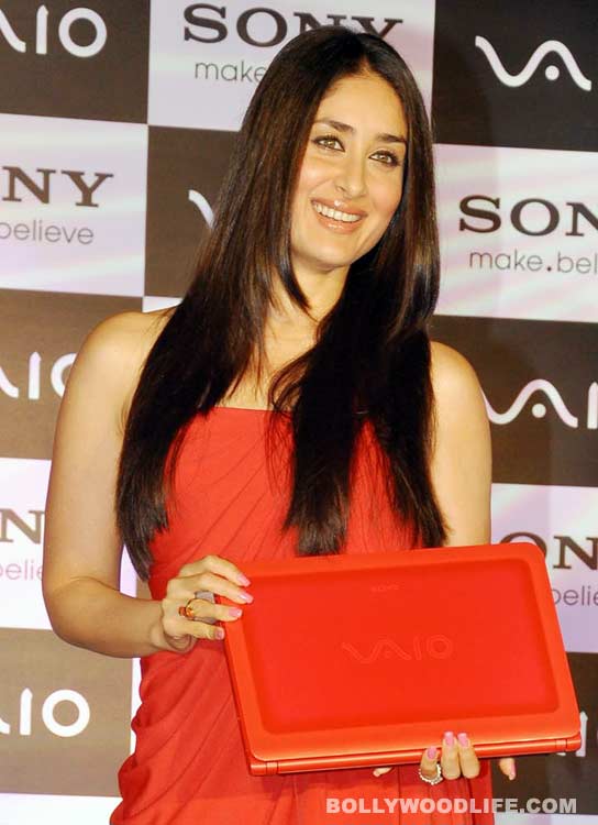Kareena Kapoor goes red hot at a product launch
