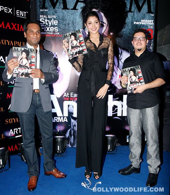 Anushka Sharma launches magazine We wonder whatever happened to Anushka Sharma's classy dressing sense? This confusing black outfit doesn't suit her slender frame.