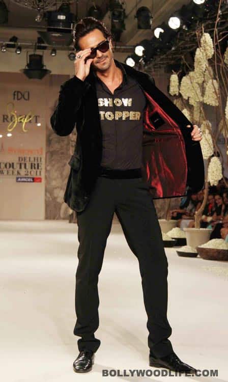 Sonam, Arjun walk the ramp at Delhi Couture Week