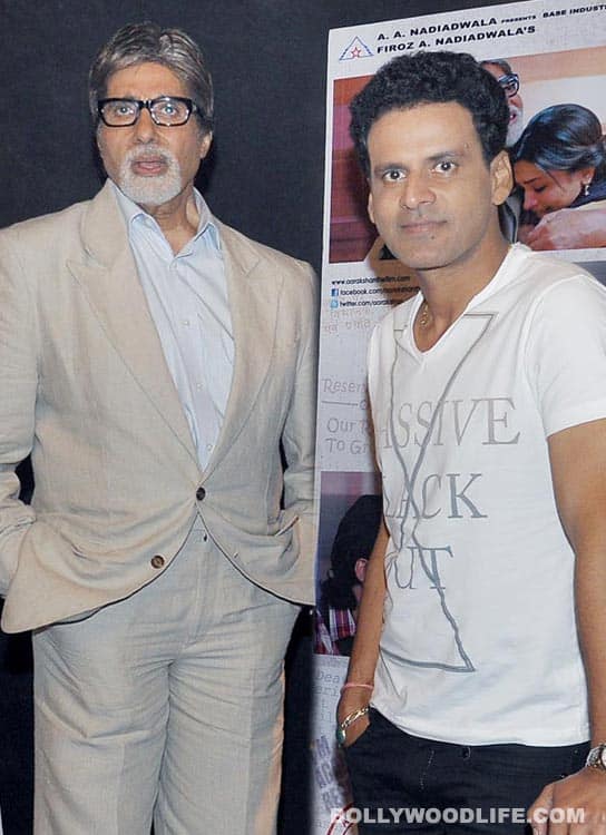 Amitabh Bachchan’s behaviour stuns Manoj Bajpayee
