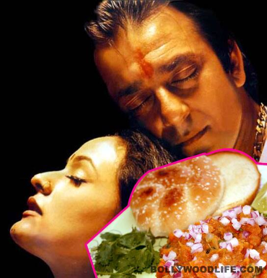 <b>Pav Bhaji - Vaastav</b><br> An out of work Sanjay Dutt and a friend decide to open up a <i>pav bhaji</i> stall. On the first night at work, Sanjay gets into a fight with the brother of a notorious gangster and accidentally kills him. To save himself from the cops, he finds rescuers in some goons - and that is the beginning of his life in the big bad underworld. <br><b>WHERE TO EAT: </b><br> Mumbai is the birthplace of this yummy mishmash of potato and vegetables, but the dish has found a place everywhere. MUMBAI: Sardar Pav Bhaji, Canon, Amar, Achija, Shiv Sagar, Khurshid Bhurji & Pav Bhaji; DELHI: Arjun Ki Pav Bhaji, Jhaakaas, Kumar Pav Bhaji Corner; KOLKATA: Bombay Shiv Sagar, Guptas