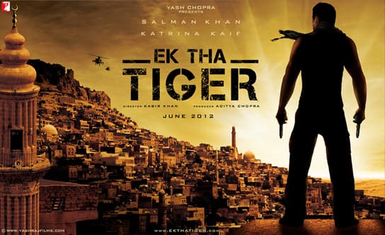 EK THA TIGER: Digital poster
