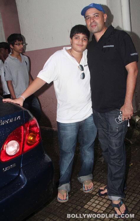 Kareena and Karisma at the special screening of 'Bodyguard' Atul Agnihotri
