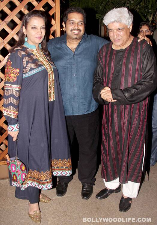 Shabana Azmi,Shankar and Javed Akhtar