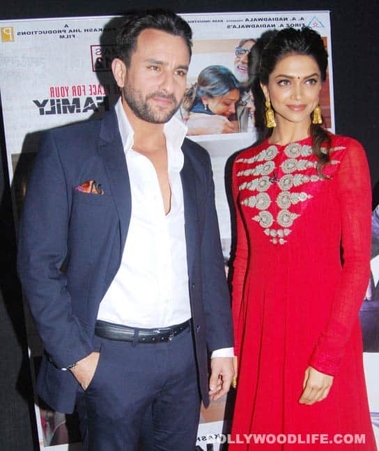 Deepika, Saif shoot for 'Kaun Banega Crorepati? 5' Saif and Deepika... again