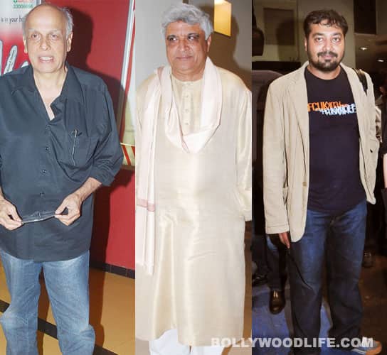 Javed Akhtar, Anurag Kashyap, Mahesh Bhatt are not Anna Hazare supporters!