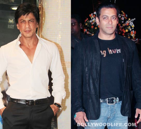 Salman flaunts his No 1 position to SRK