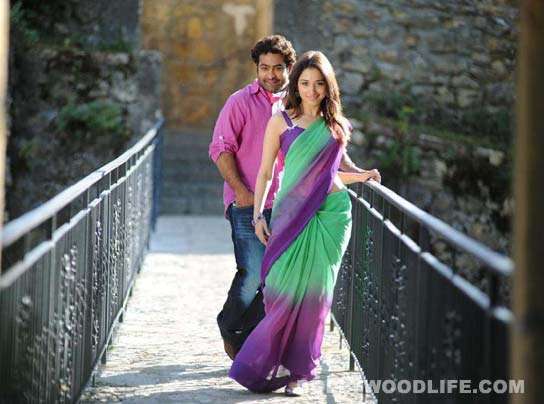 The early part relates to Junior NTR's casual approach to life while the second half deals with how he changes character.