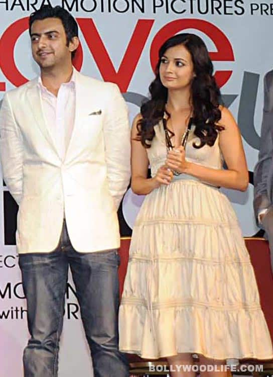 When Dia Mirza whispered sweet nothings to Sahil Sangha