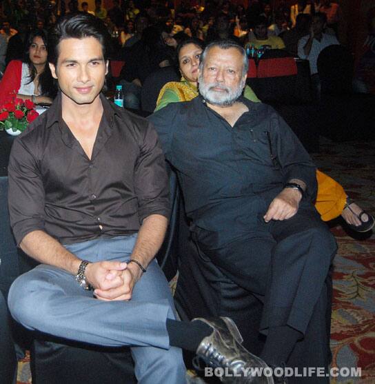 Shahid along with dad Pankaj Kapoor