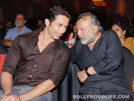 Shahid Kapoor, Pankaj Kapoor