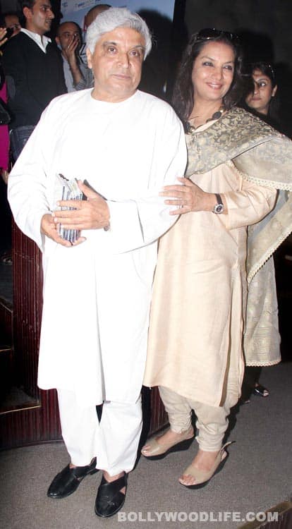 Javed Akhtar and Shabana Azmi 