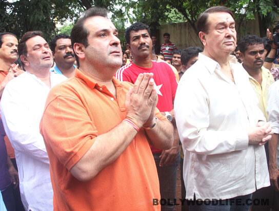 Rishi Kapoor, Rajiv Kapoor, Randhir Kapoor