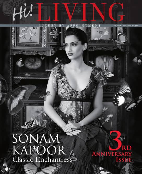 Sonam Kapoor shoots for Hi! Living: pictures