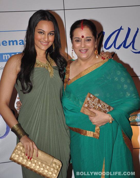 Sonakshi Sinha with mom Poonam Sinha