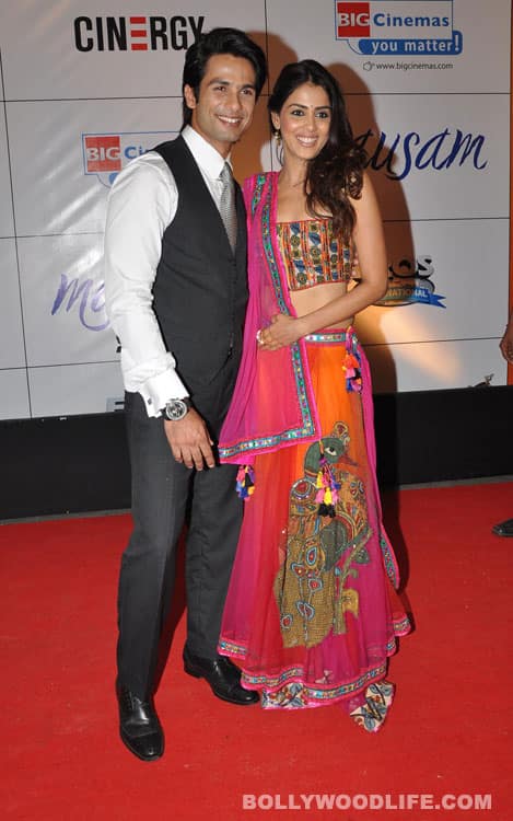 Shahid with Genelia D'souza