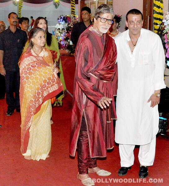 Big B and Sanjay Dutt 