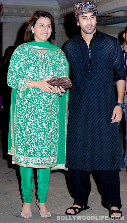 Neetu Singh and Ranbir Kapoor 