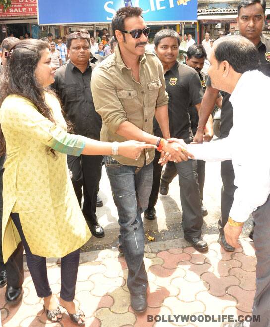 Ajay Devgn promotes 'Rascals'