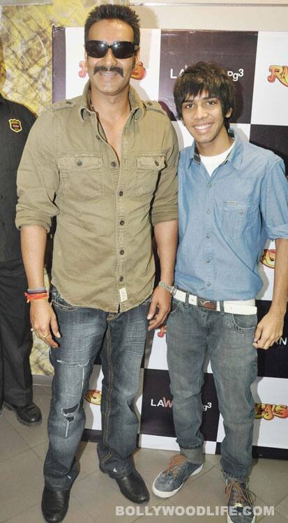 Ajay Devgn promotes 'Rascals'